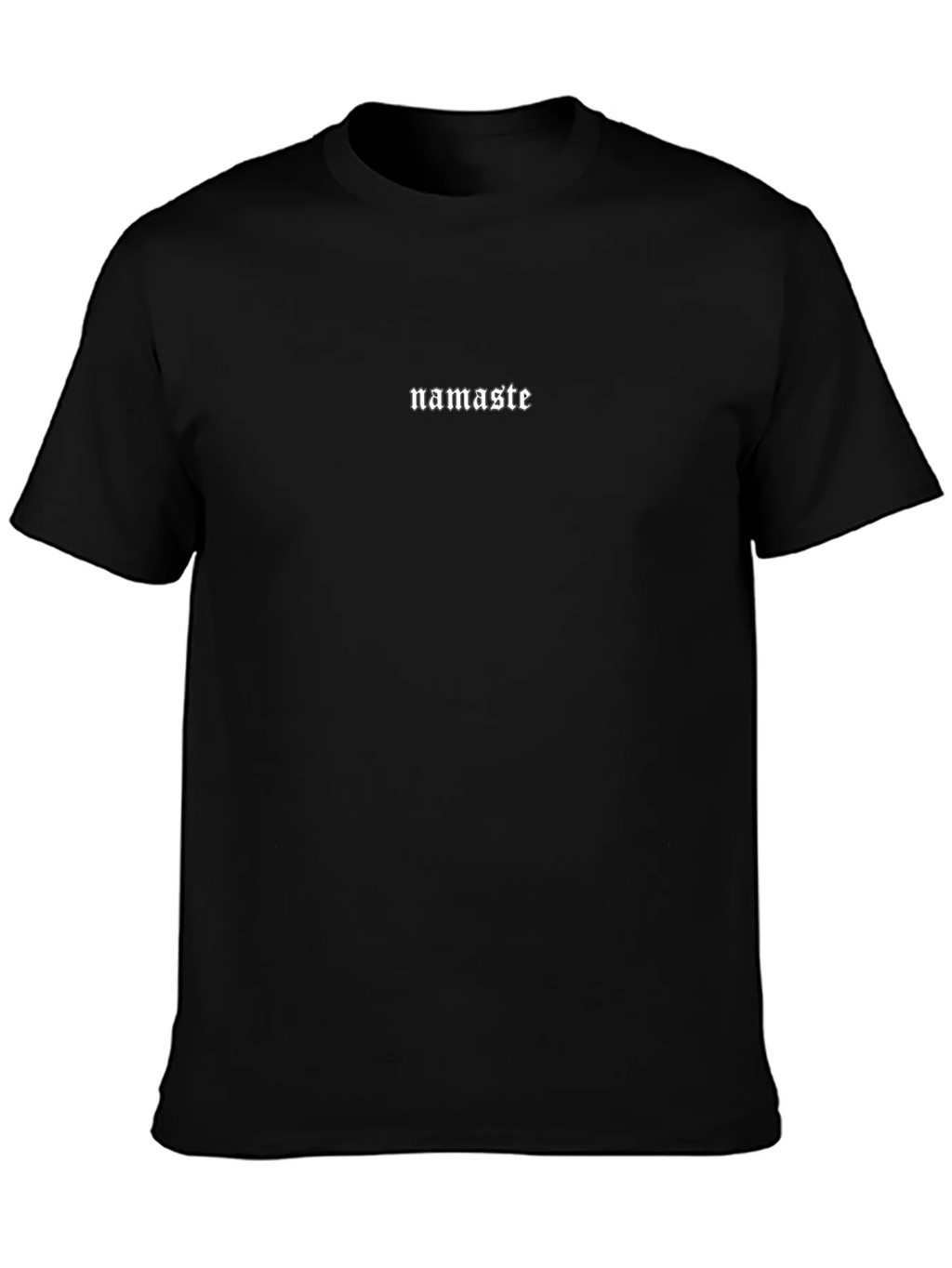 Namaste Graphic Tee - Black