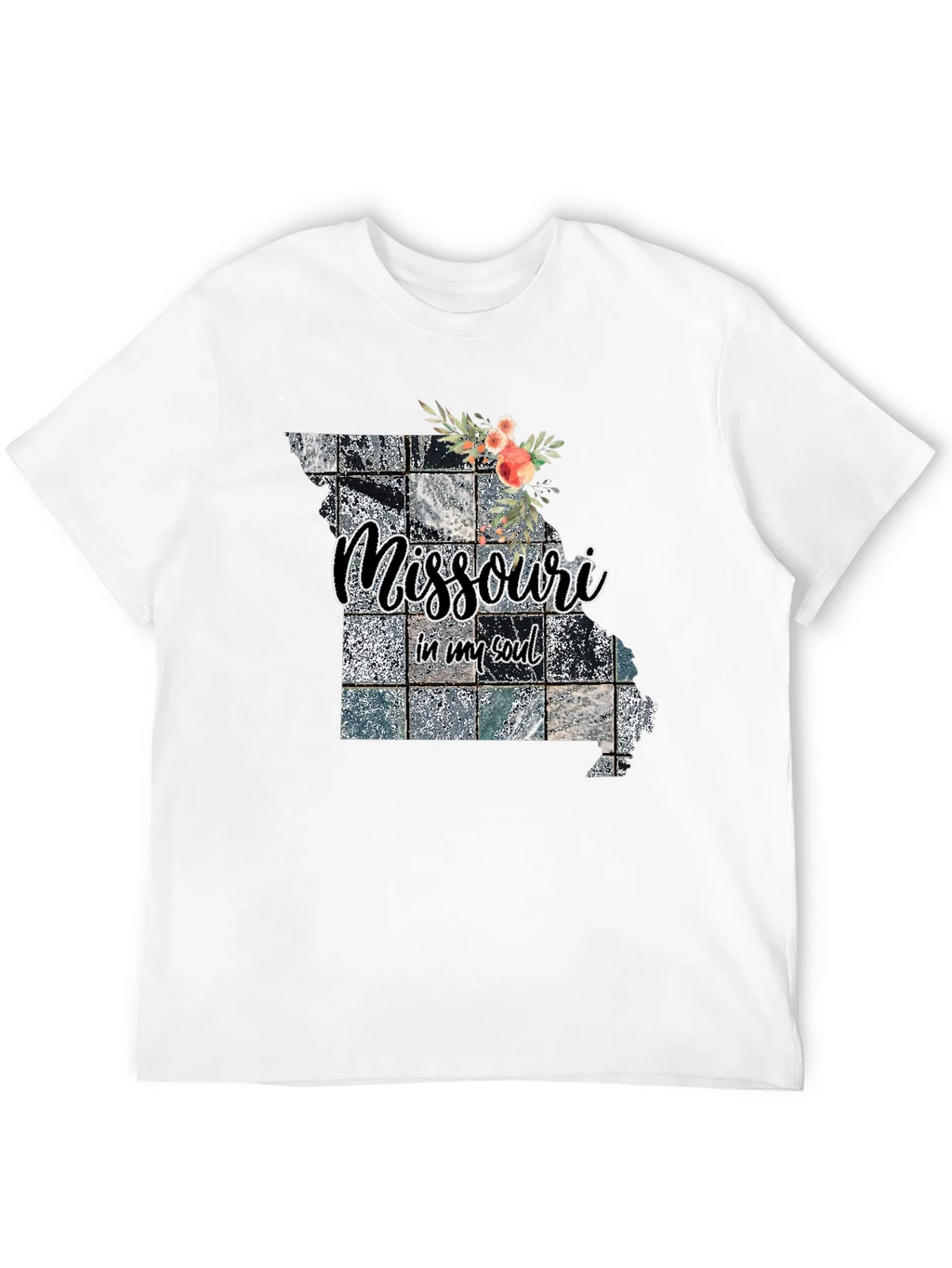 Missouri in My Soul Black T-Shirt