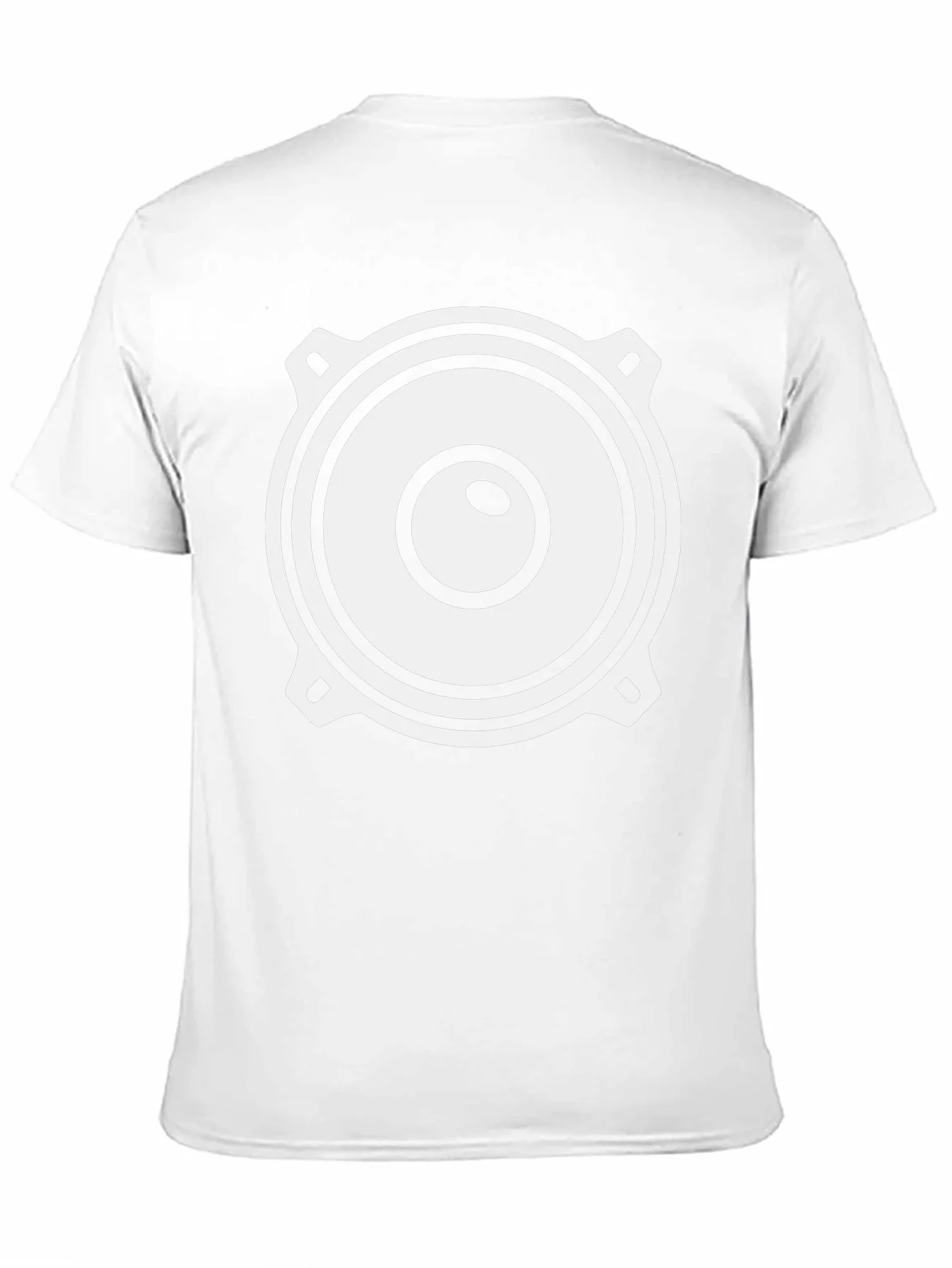 Speaker Graphic Black T-Shirt - Sound System Tee