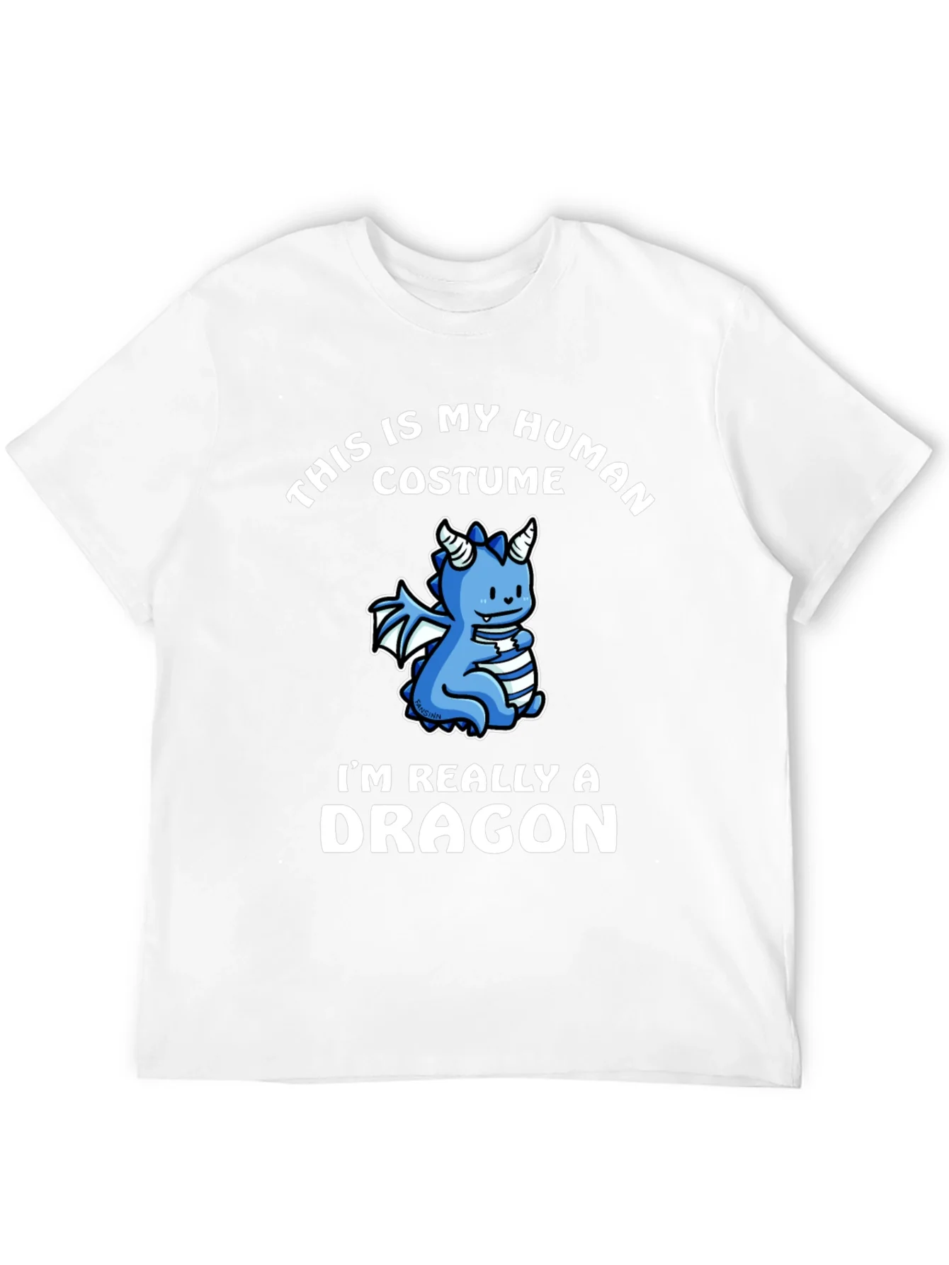 Funny Dragon Costume Graphic T-Shirt