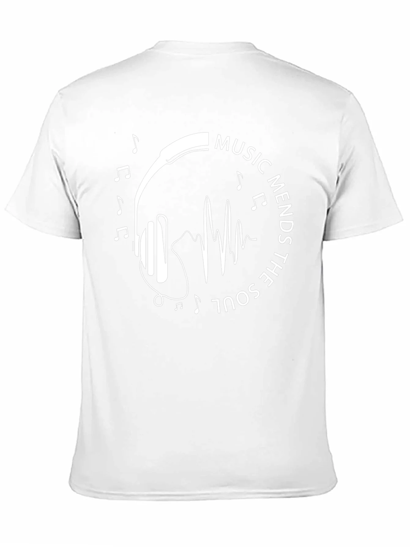 Music Mends The Soul Graphic T-Shirt