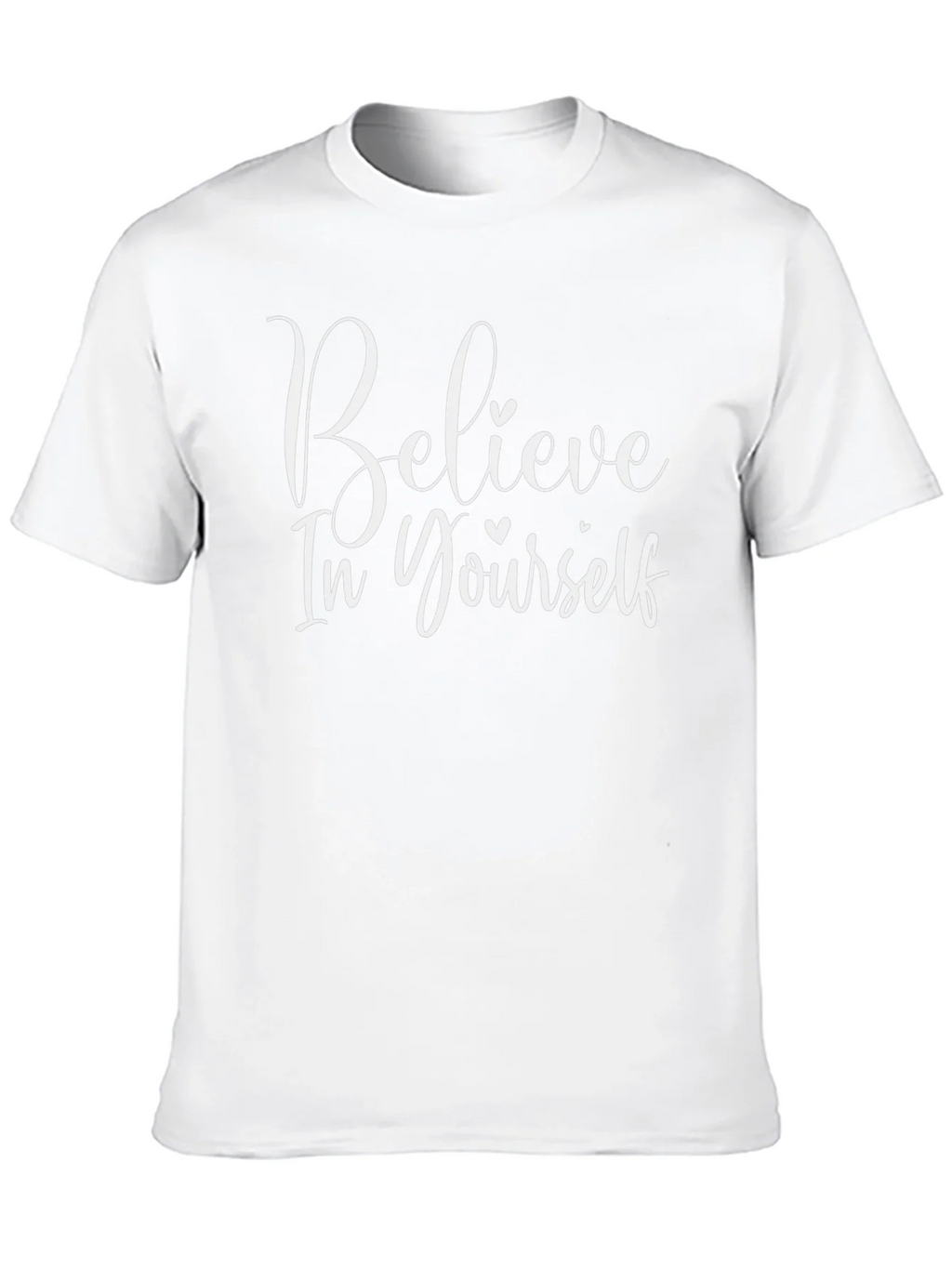 Believe In Yourself Graphic Tee - Stylish Motivational Shirt