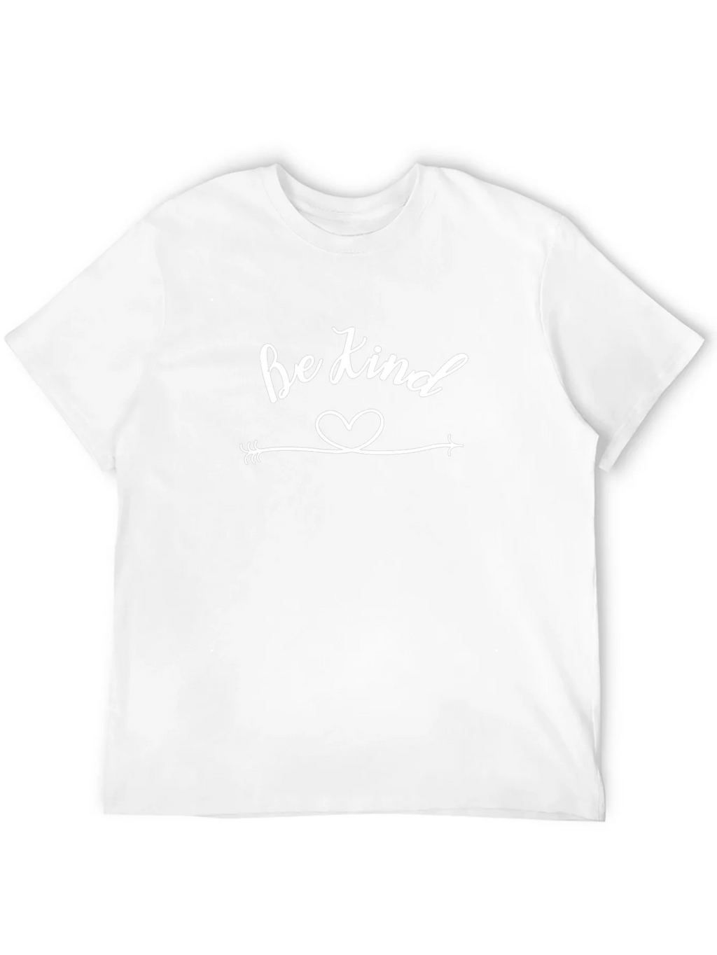 Be Kind Heart Arrow T-Shirt - Black Casual Tee