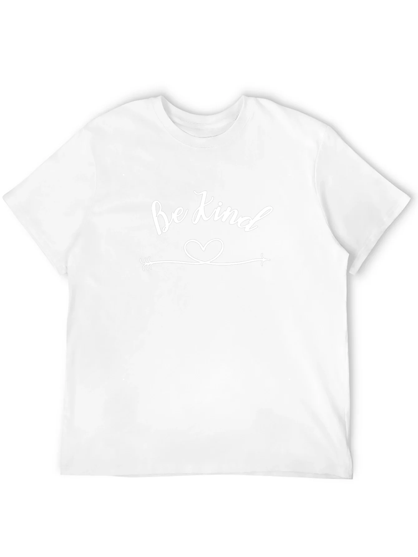 Be Kind Heart Arrow T-Shirt - Black Casual Tee