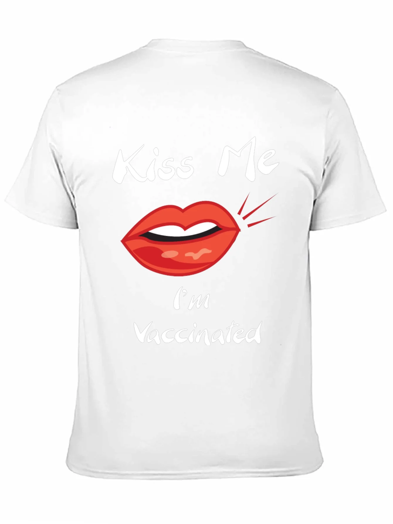 Kiss Me Im Vaccinated Tee