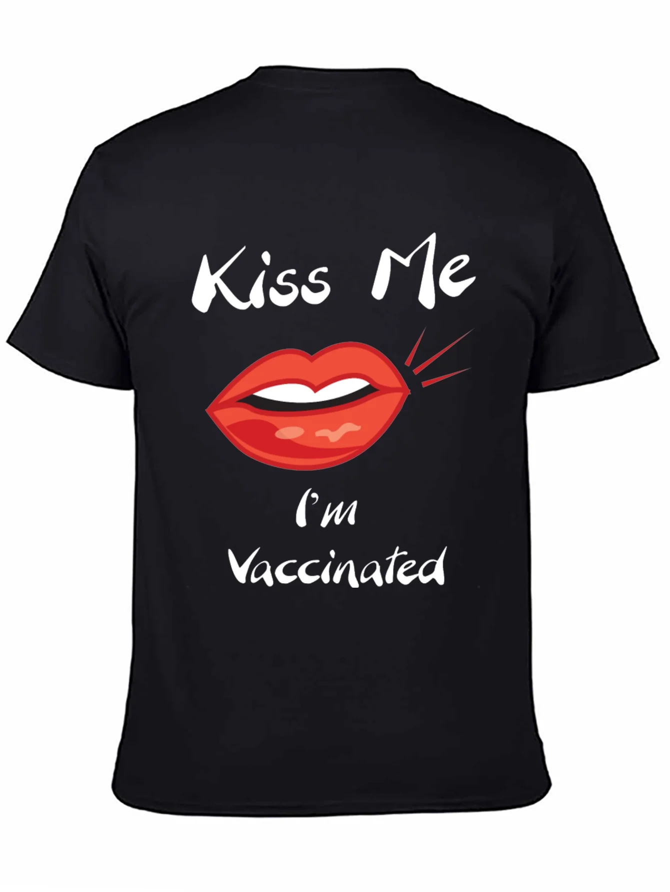 Kiss Me Im Vaccinated Tee