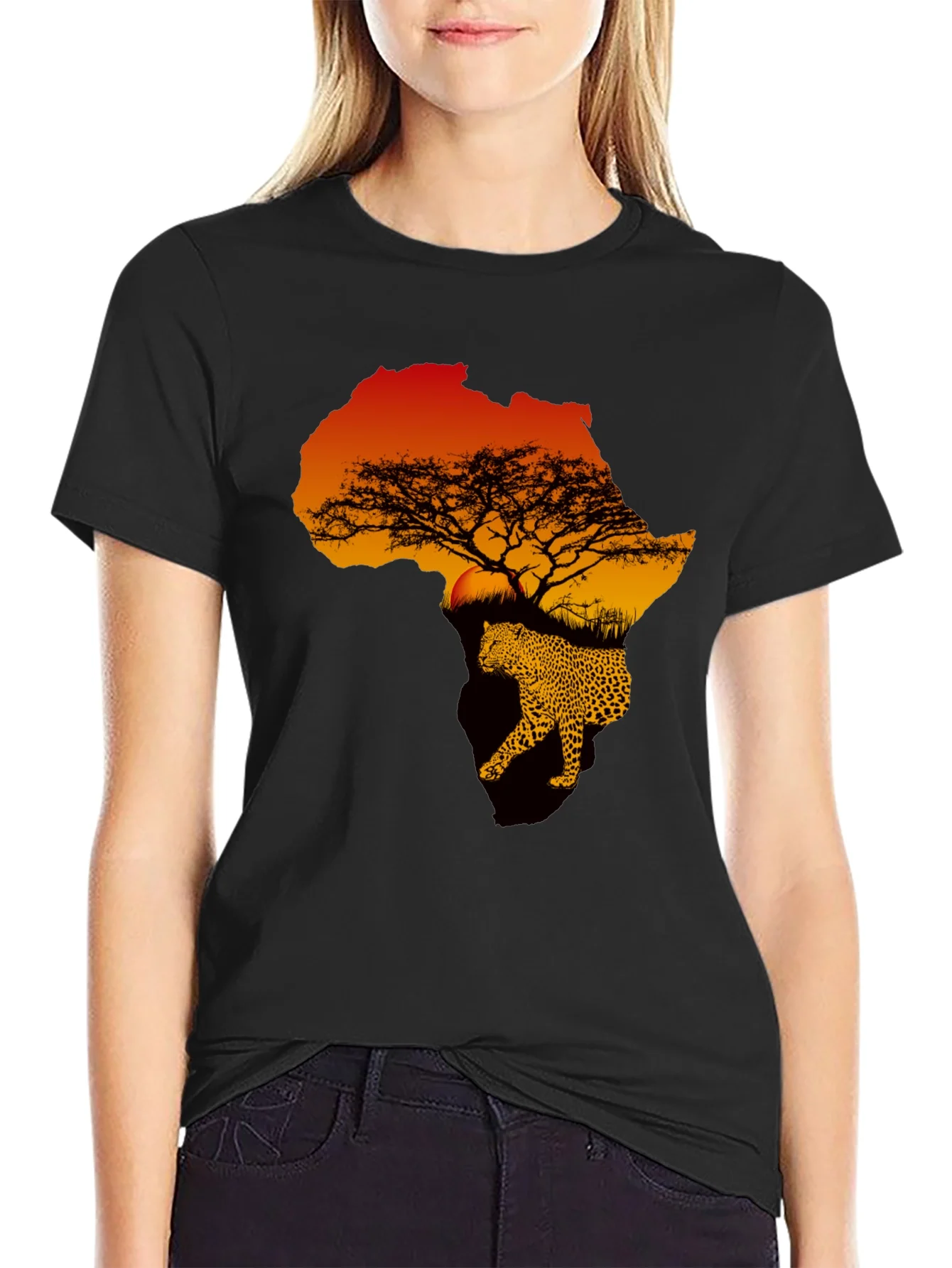 African Leopard T-Shirt
