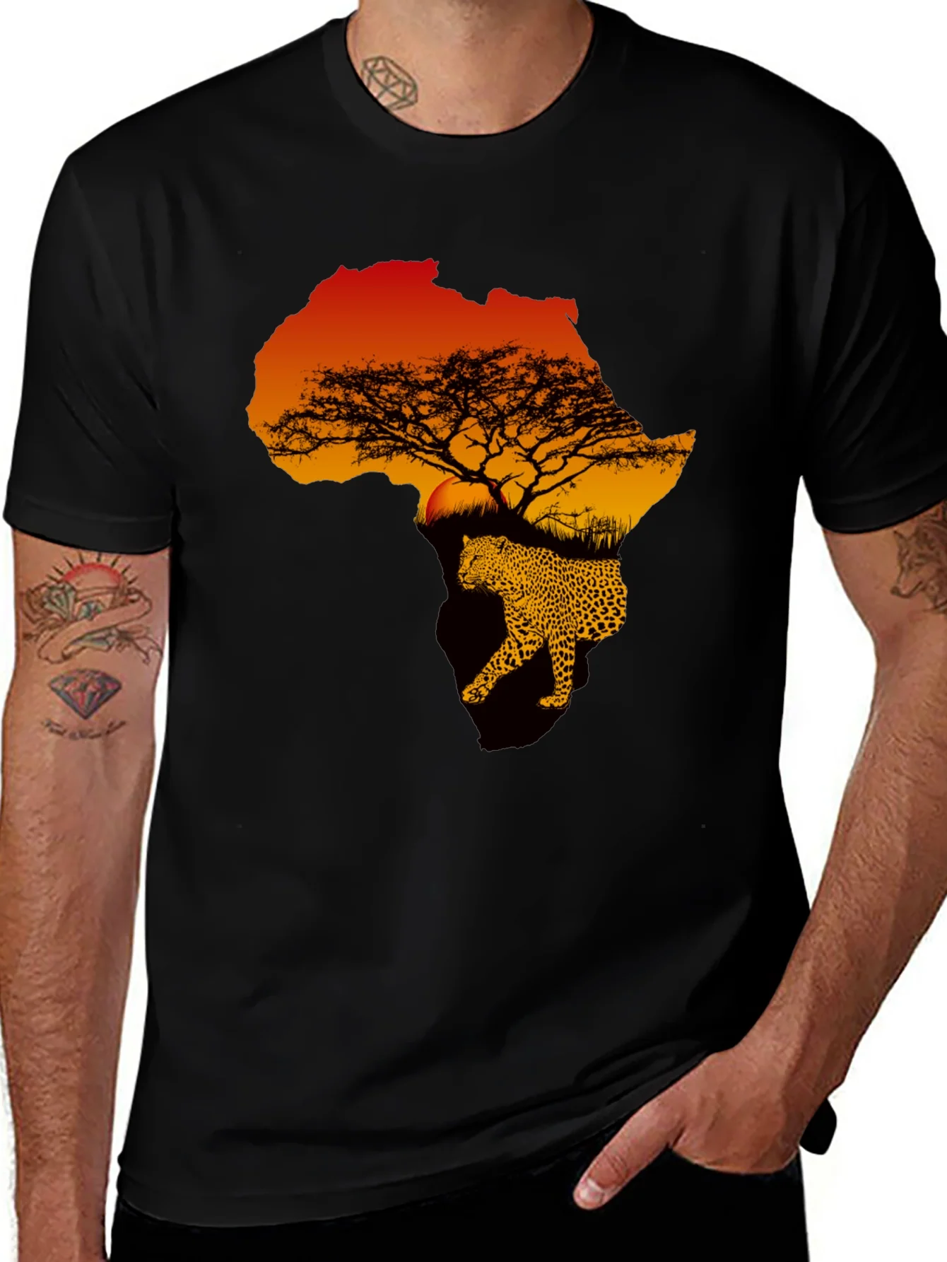 African Leopard T-Shirt