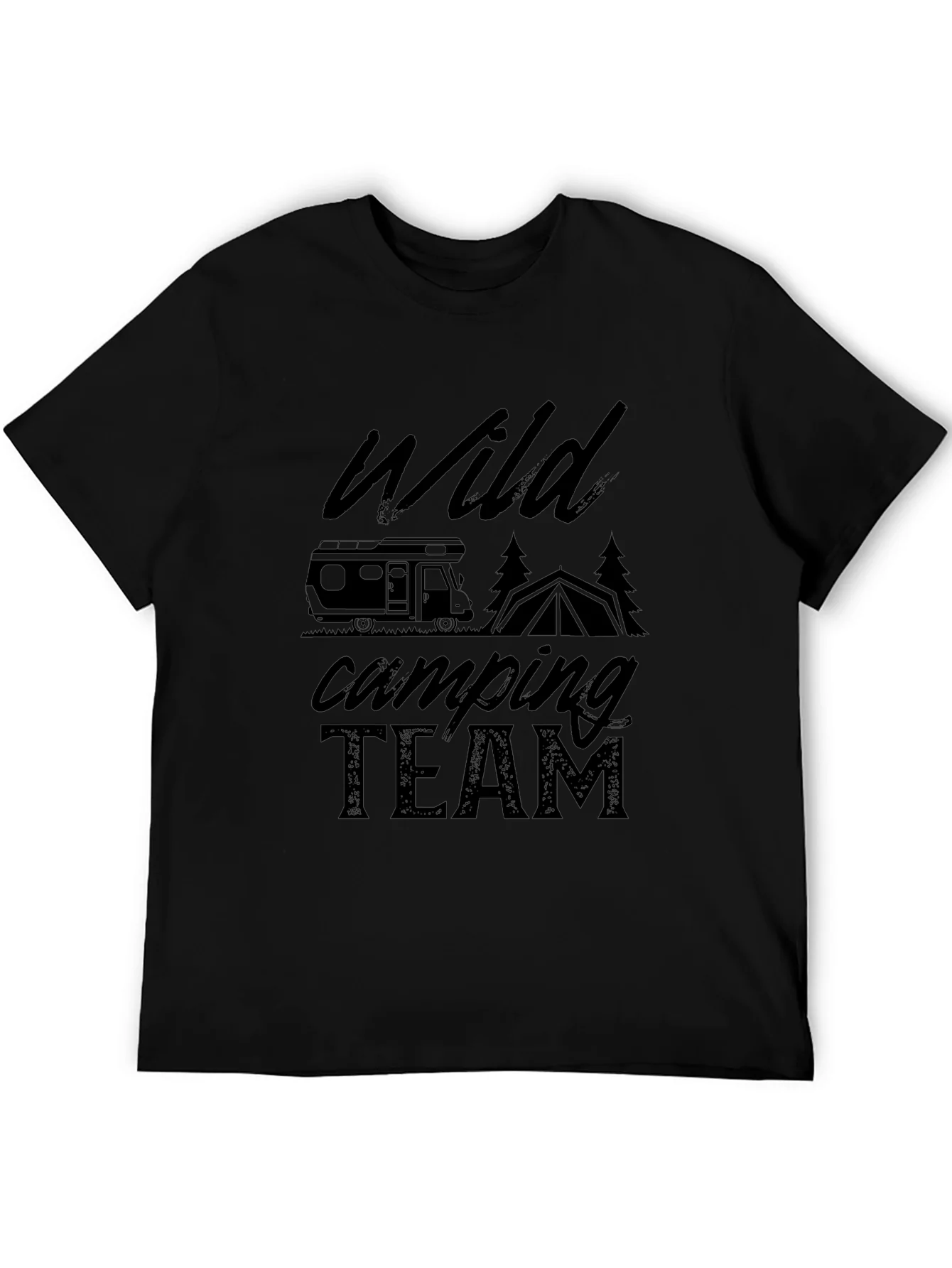 Wild Camping Team Graphic T-Shirt