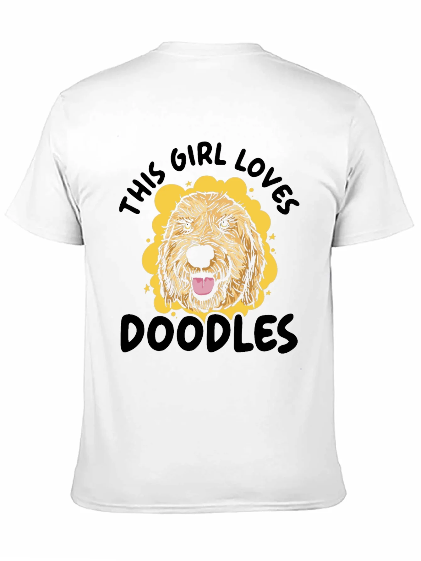 This Girl Loves Doodles T-Shirt Cute Dog Tee
