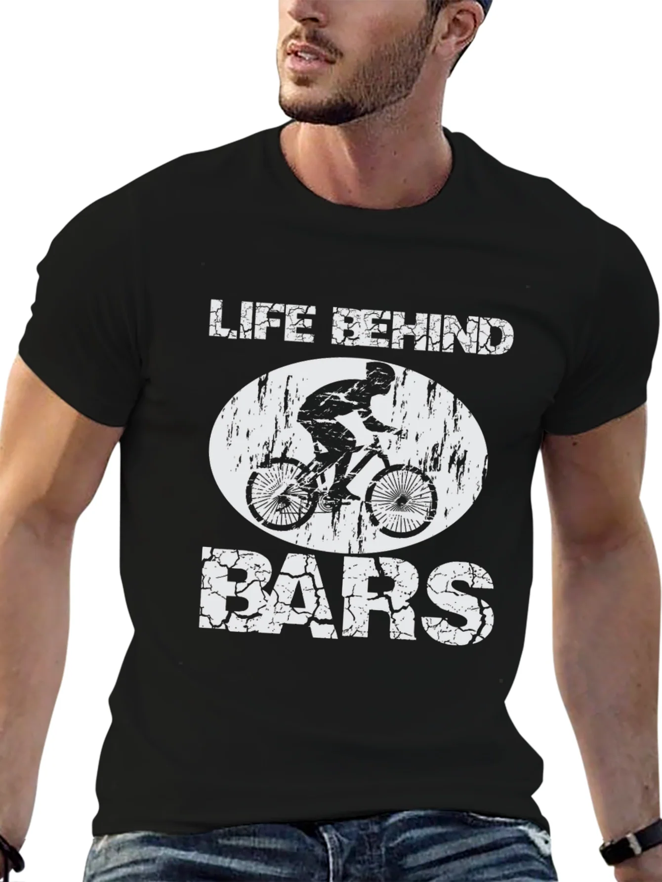 Life Behind Bars Graphic Tee - Cycling Shirt