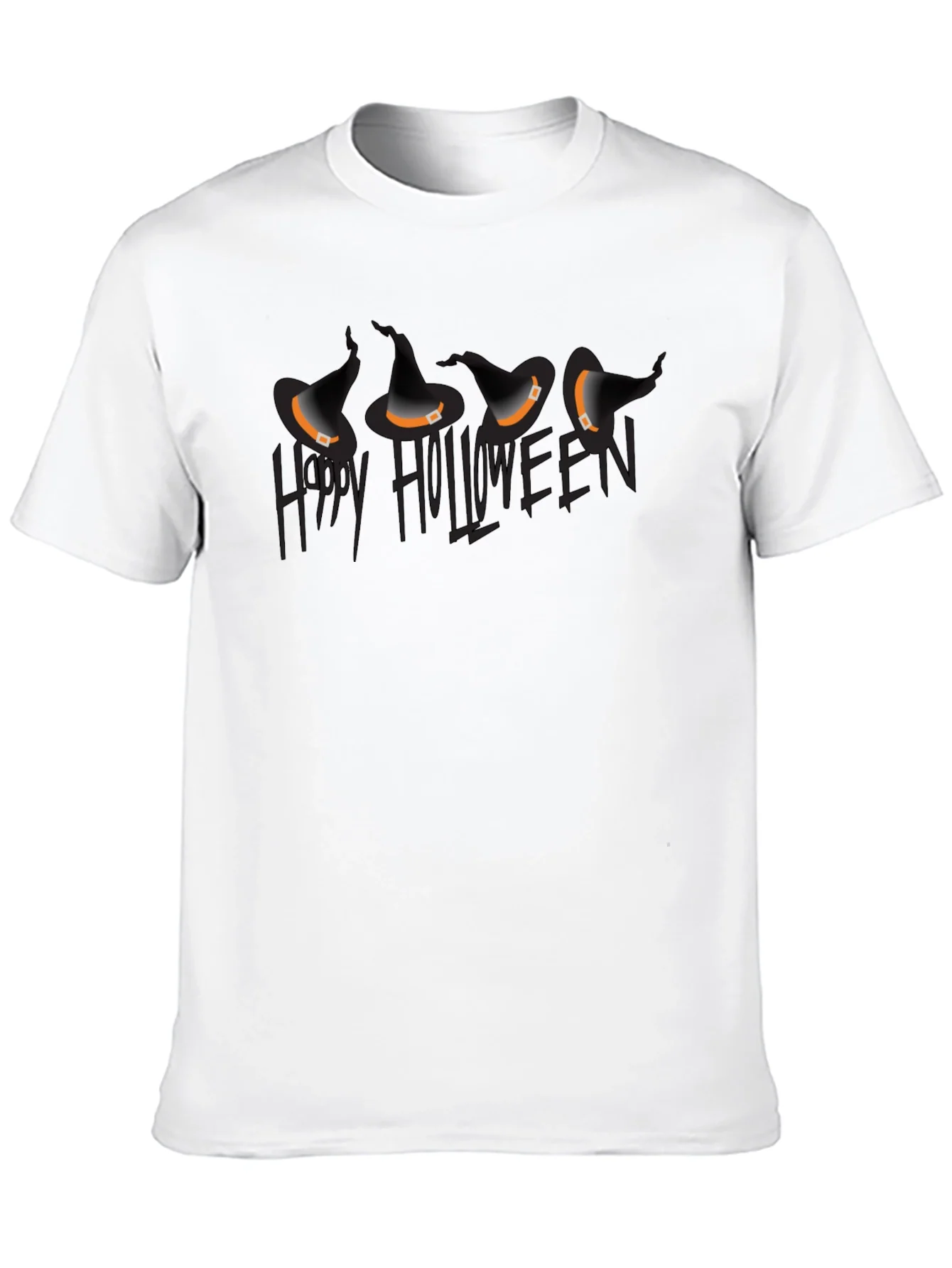 Happy Halloween Witch Hat T-Shirt