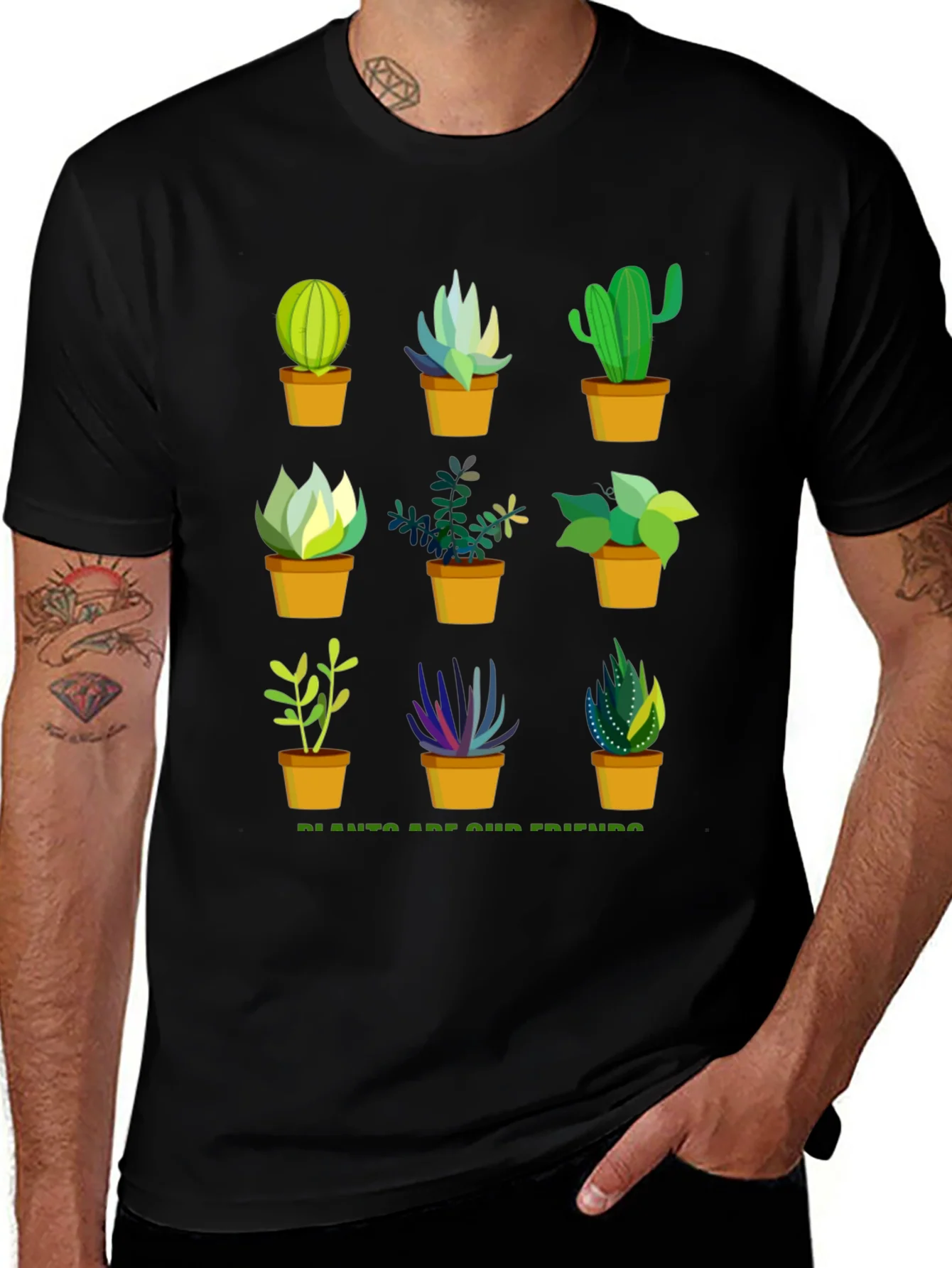 Potted Plant Graphic Tee - Stylish & Trendy
