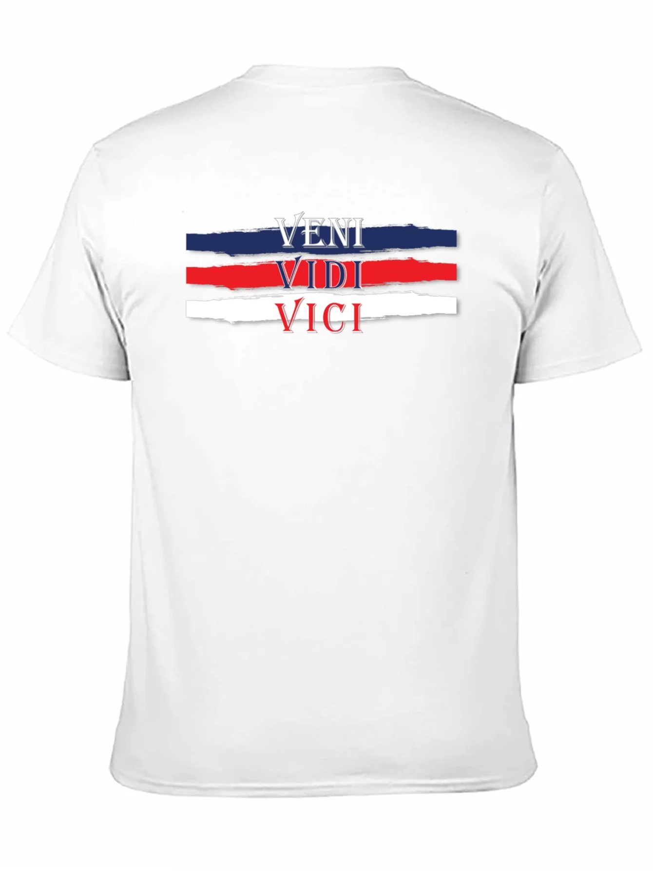 Veni Vidi Vici T-Shirt - Black Cotton Tee