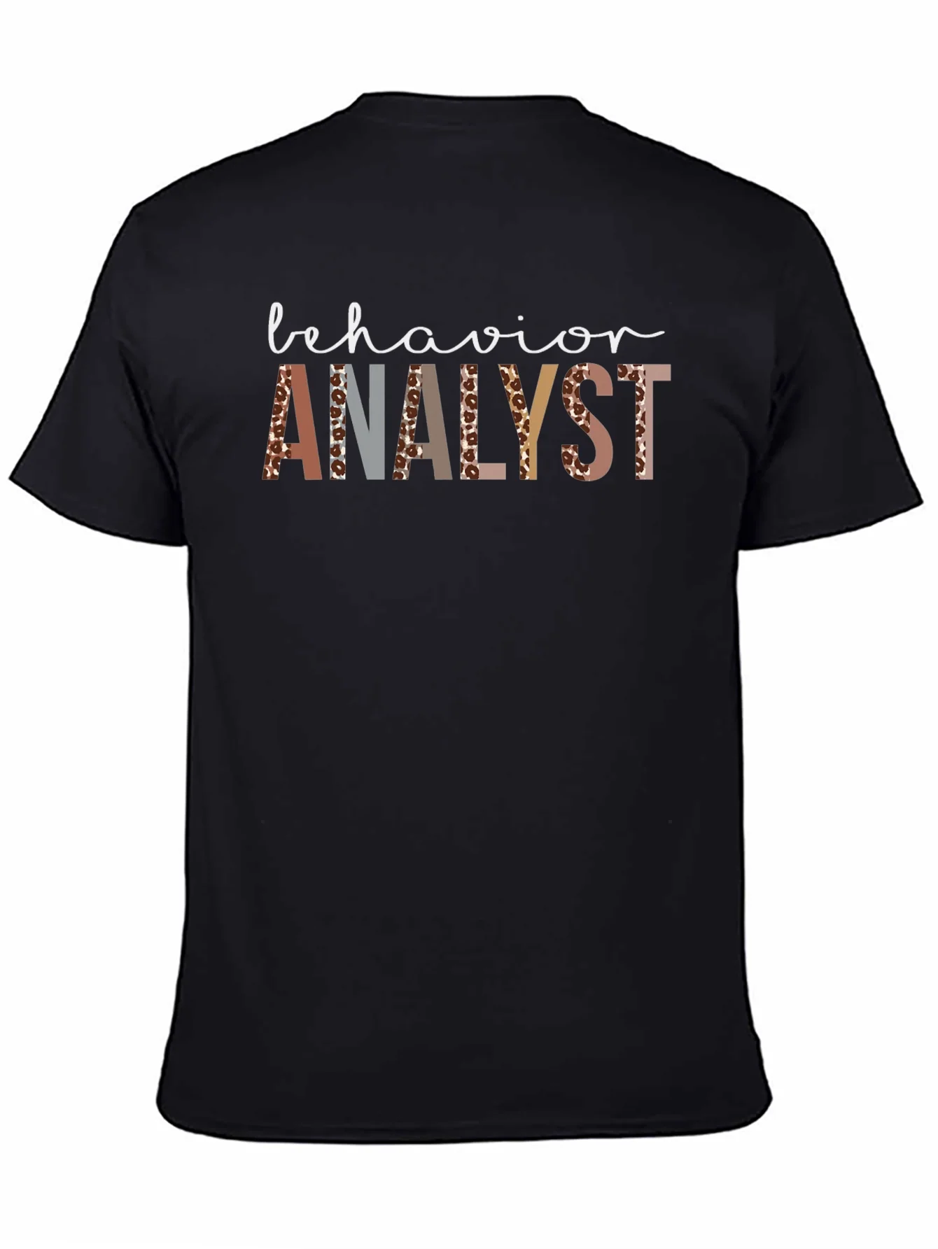 Behavior Analyst Leopard Print T-Shirt