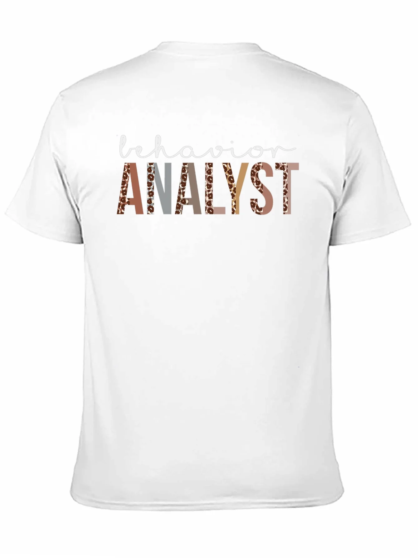 Behavior Analyst Leopard Print T-Shirt