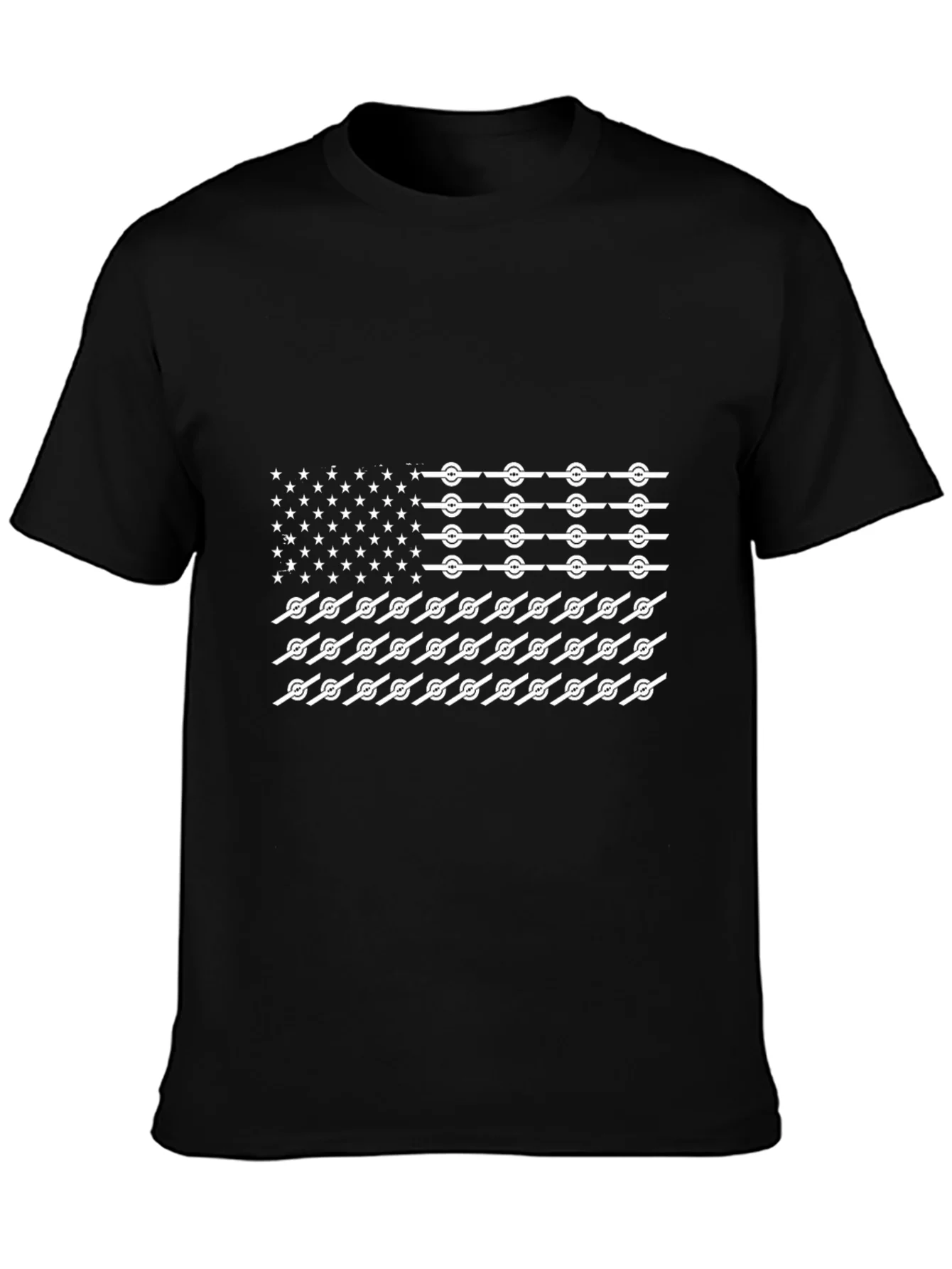 American Flag T-Shirt Novelty Design