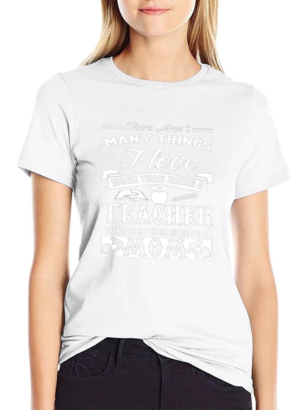Teacher & Mom Graphic T-Shirt