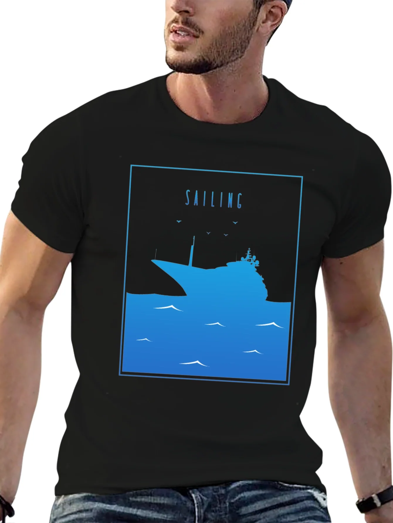 Sailing Ship Graphic T-Shirt