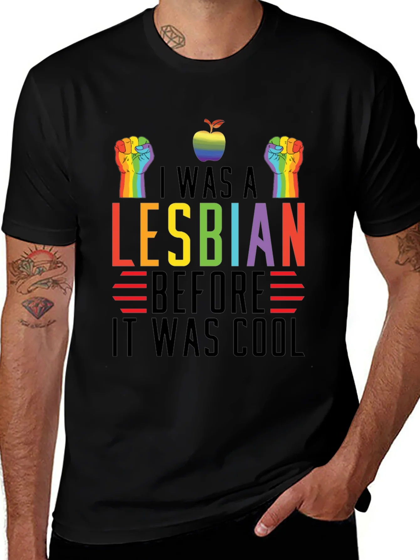 I Was A Lesbian Before It Was Cool T-Shirt LGBTQ