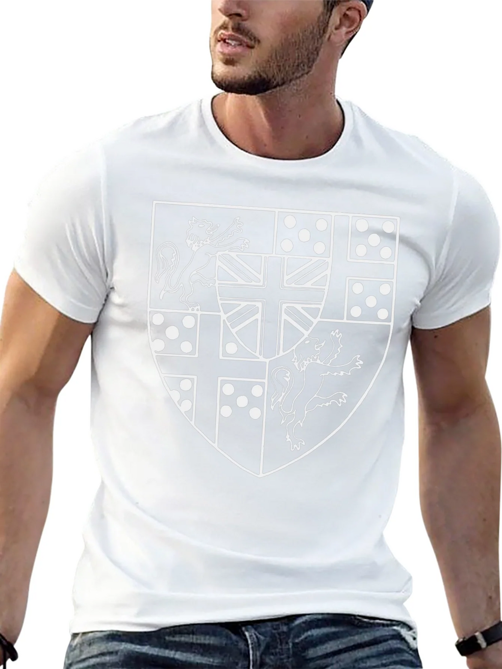 Heraldic Crest Black T-Shirt