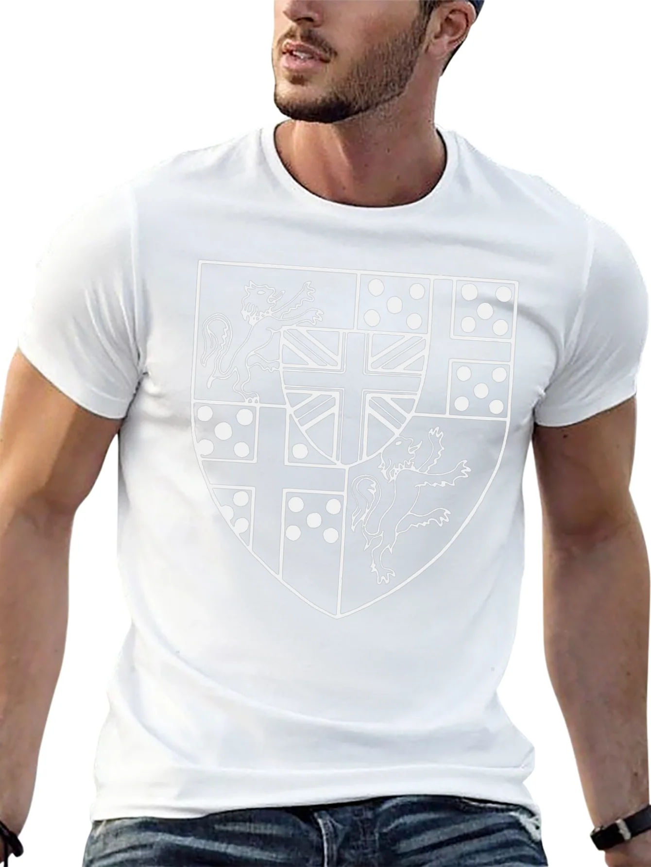 Heraldic Crest Black T-Shirt