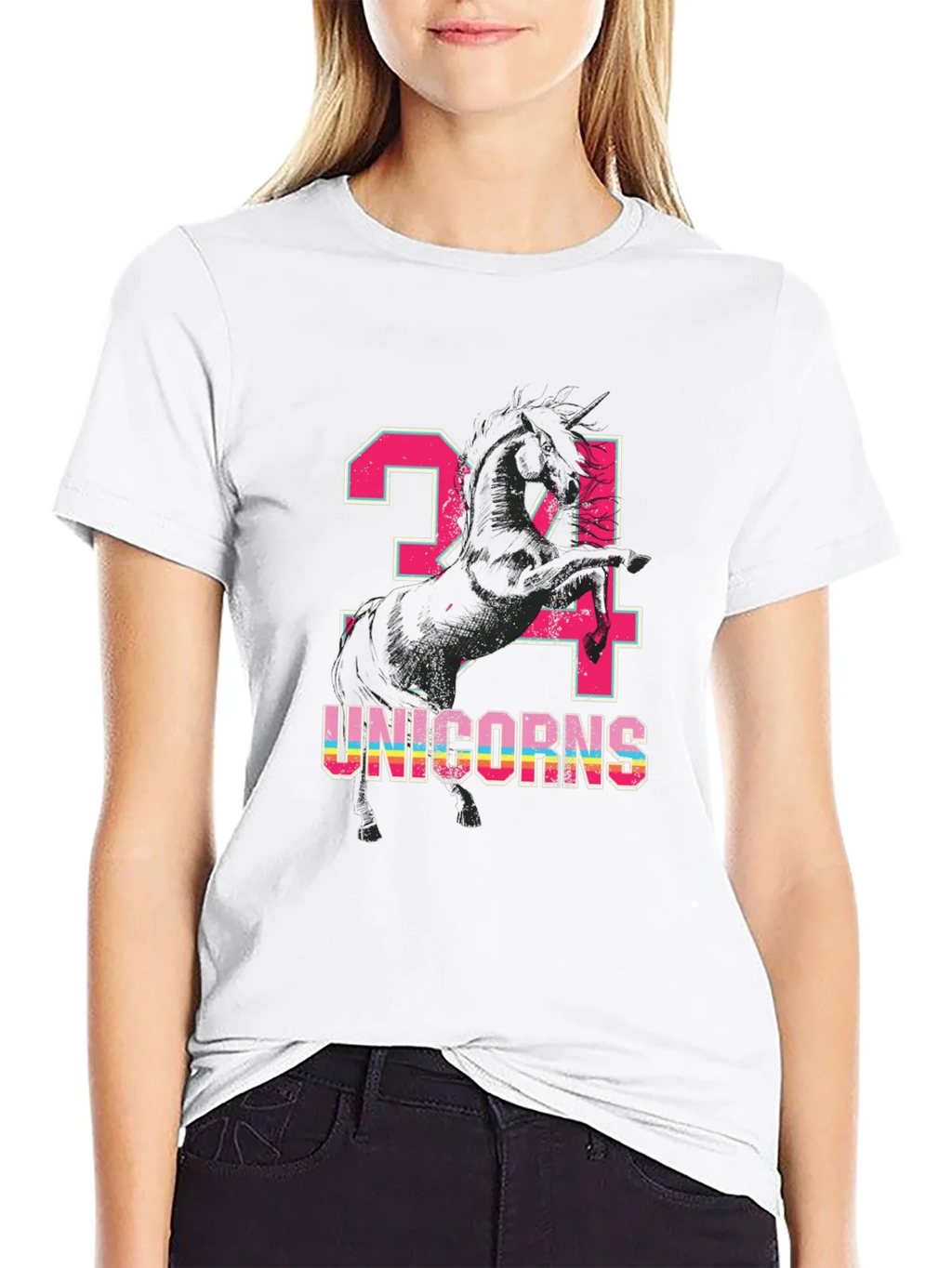 Unicorns Birthday T-Shirt - Number 24