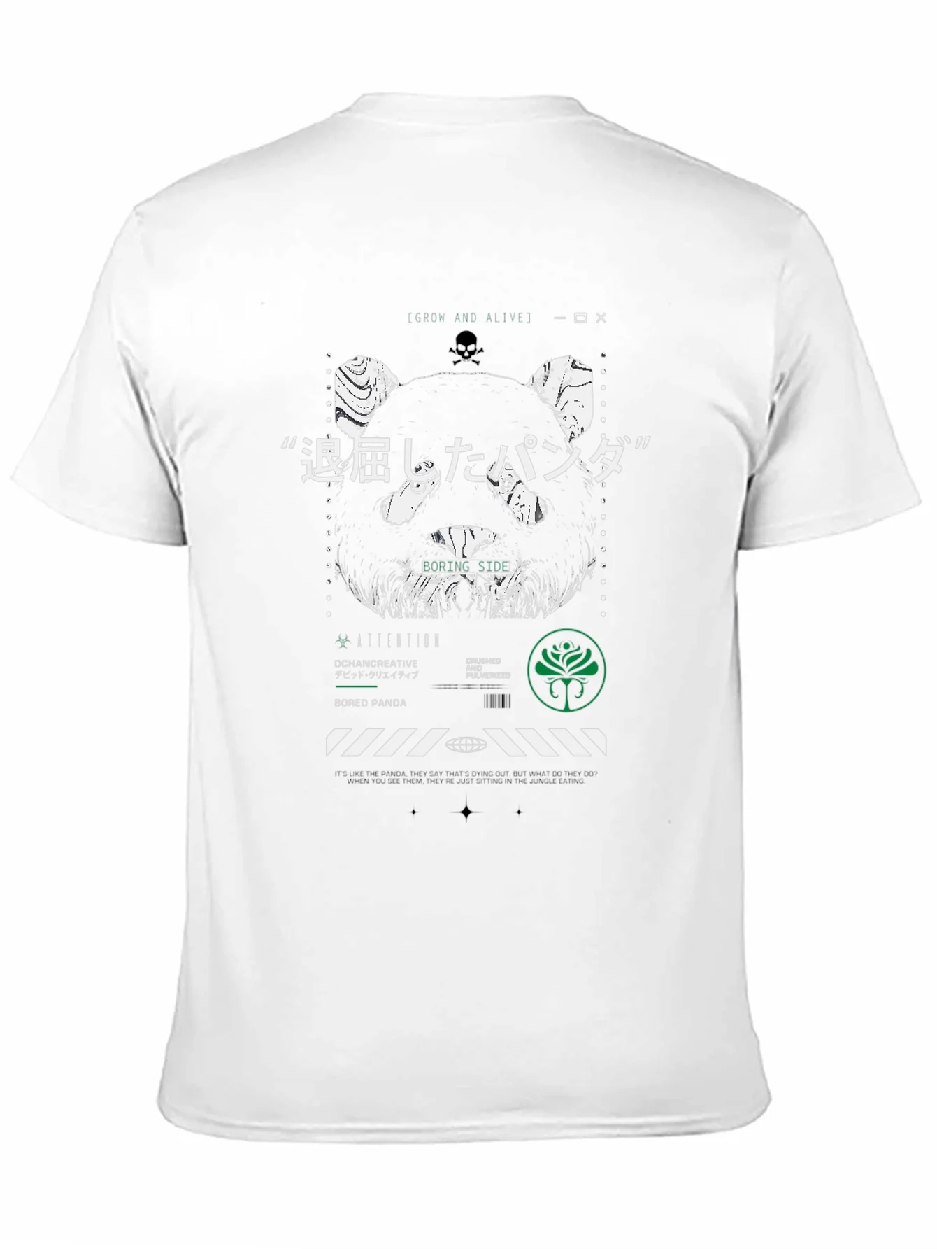 Bored Panda Graphic T-Shirt - Unique Streetwear Design